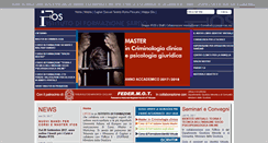 Desktop Screenshot of ifos-formazione.com